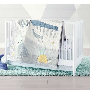Crate and barrel crib bedding ocean theme